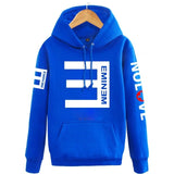 2017 Winter Men's Fleece Hoodies Eminem Printed Thicken Pullover Sweatshirt Men Sportswear Fashion Clothing women sweatshirt